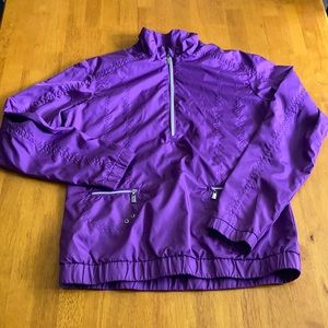 AUR StormPack Pullover Jacket M Purple